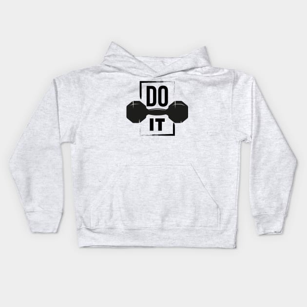 Do it Kids Hoodie by Dosunets